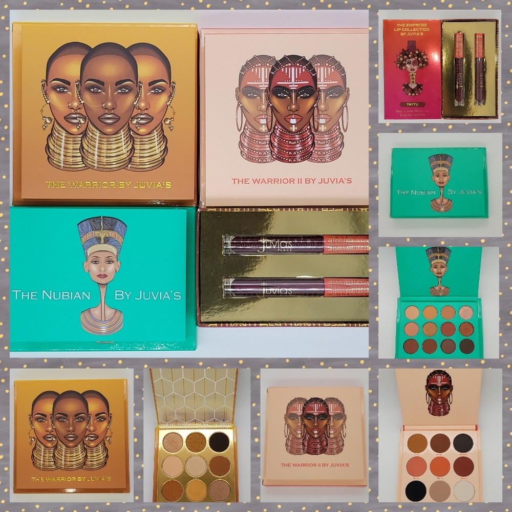 BNIB Juvia's Place's - Lot of GORGEOUS Eyeshadow Palettes and Lip Collection!
